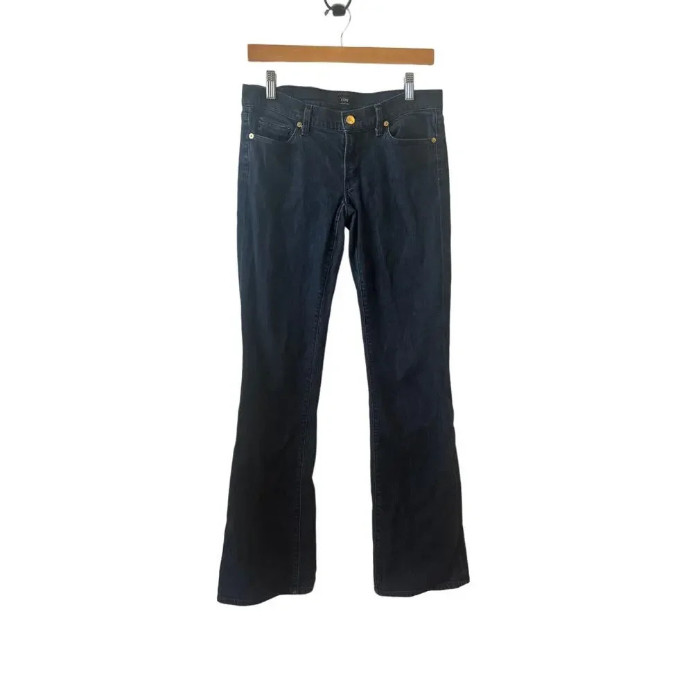 Citizens of Humanity Women 28 Jeans Kelly Stretch Bootcut Low Waist Dark Western